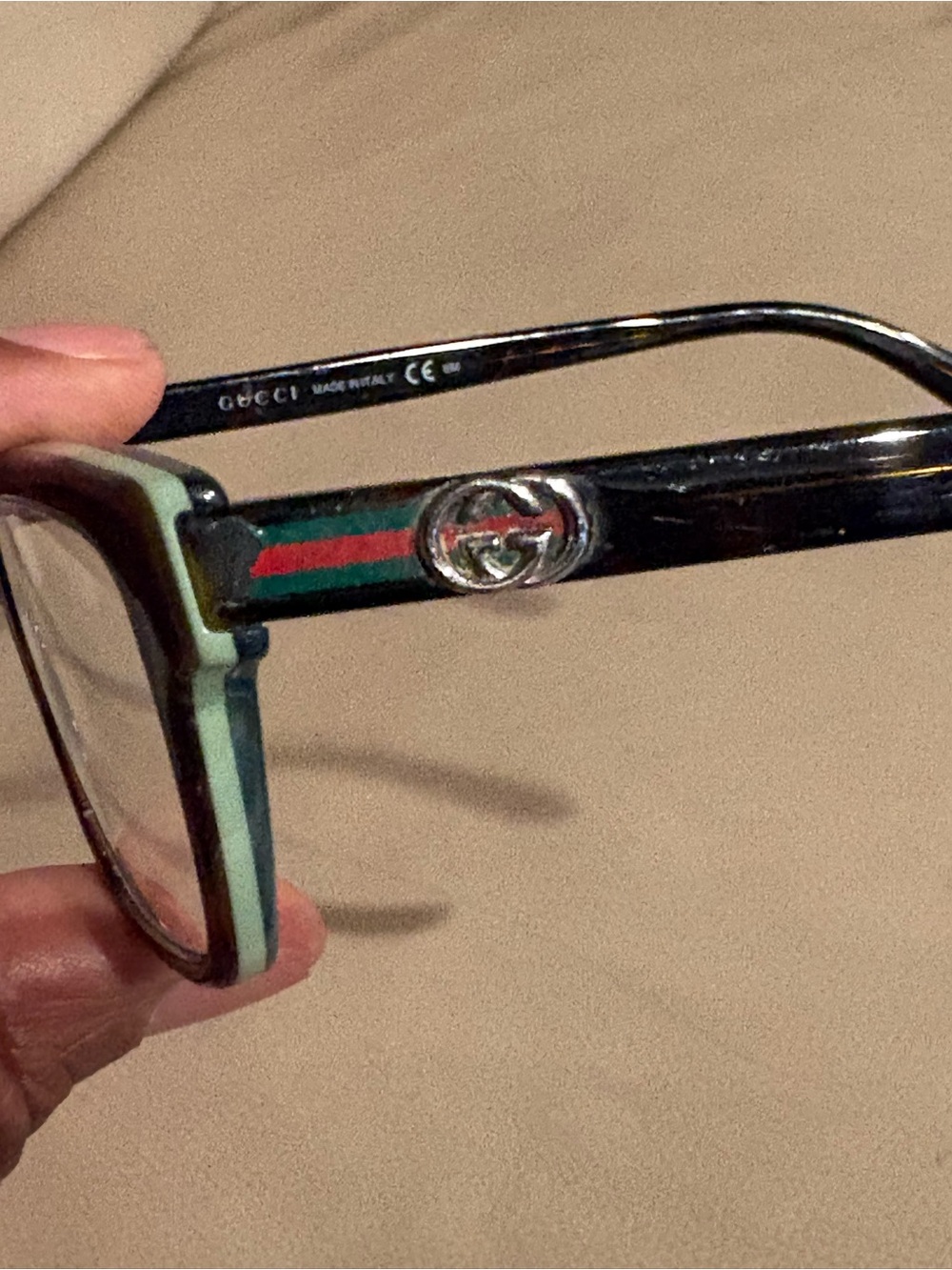 Gucci Rectangular Glasses Frames - Picture 7 of 15